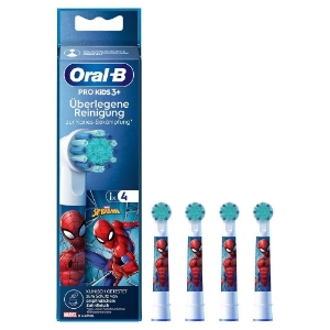 Oral-B Aufsteckbürsten Spiderman/Eiskönigin Mix 4er 