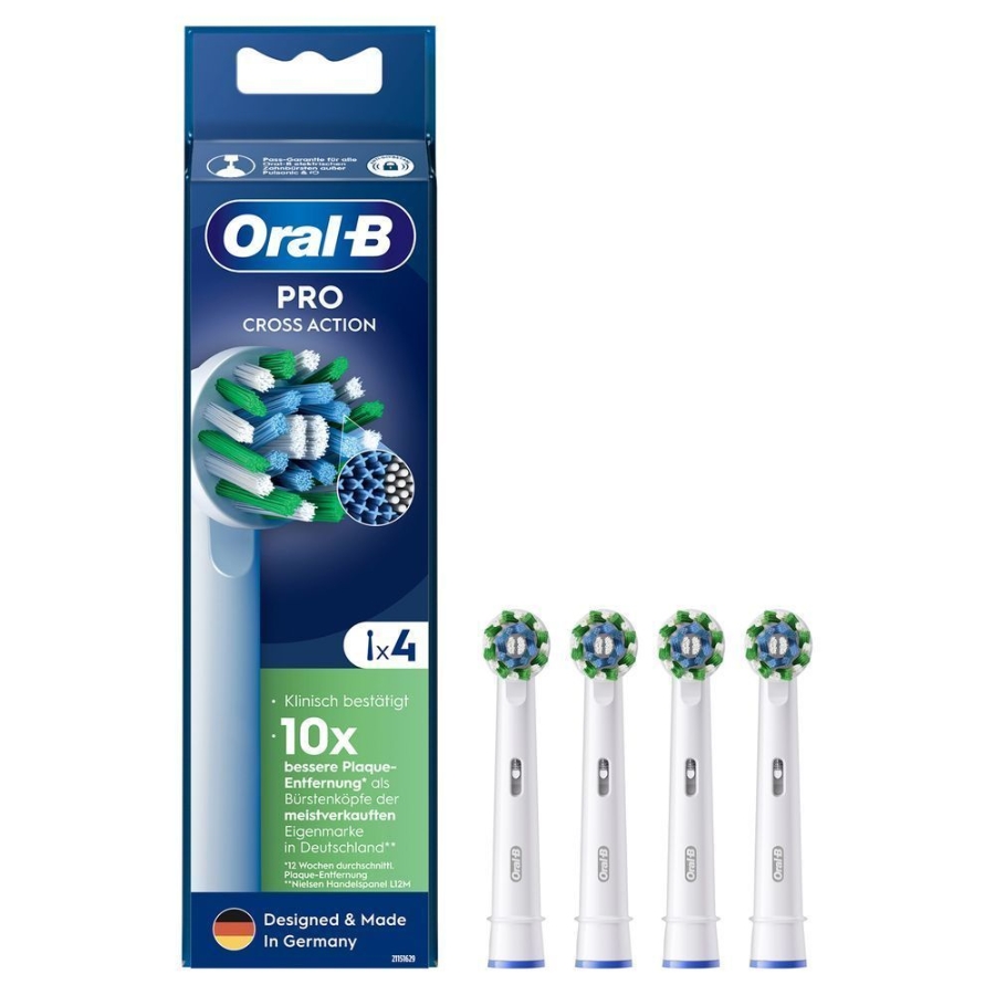 Oral-B Aufsteckbürsten Pro CrossAction 4er AM 