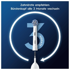 Oral-B Aufsteckbürsten Pro Sensitive Clean 6er weiß 