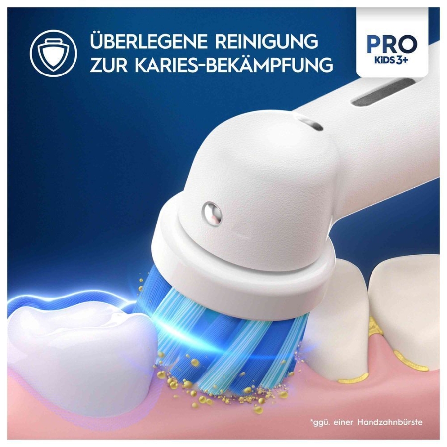 Oral-B Pro Kids Frozen Aufsteckbürsten für elektrische Zahnbürste,   4 Stück, für Kinder ab 3 Jahren