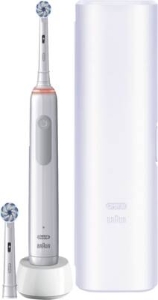 Oral-B Pro 3 3500 Elektrische Zahnbürste White + Reiseetui #oralbpro3