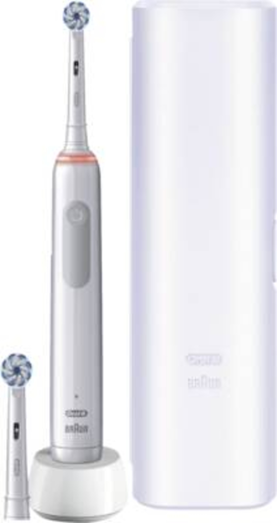 Oral-B Pro 3 3500 Elektrische Zahnbürste White + Reiseetui #oralbpro3