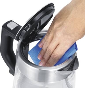 Severin WK3468 Wasserkocher, Glas, 1,0 L, 2200 W, inox 