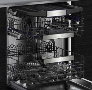 Siemens SN87TX00CE iQ700 Geschirrspüler Einbau vollintegriert 60 cm, HomeConnect, Restzeitprojektion(TimeLight),Innenbeleuchtung 