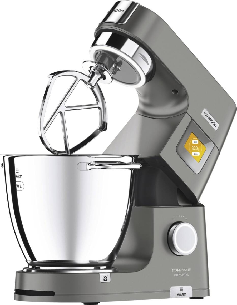 Kenwood Elektro KWL90.244SI Titanium Chef PatissierXL Küchenmaschine Silber