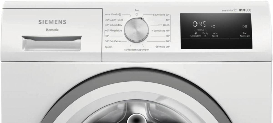 Siemens WM14N0EP iQ300, Waschmaschine, Frontlader, 8 kg, 1400 U/min. 