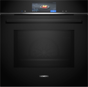 Siemens HM778GMB1  Backofen mit Mikrowelle Schwarz 