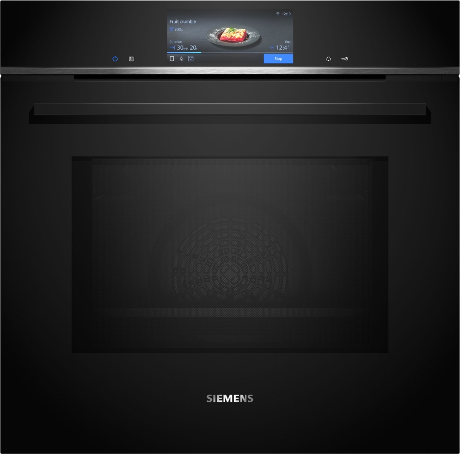 Siemens HM778GMB1  Backofen mit Mikrowelle Schwarz 