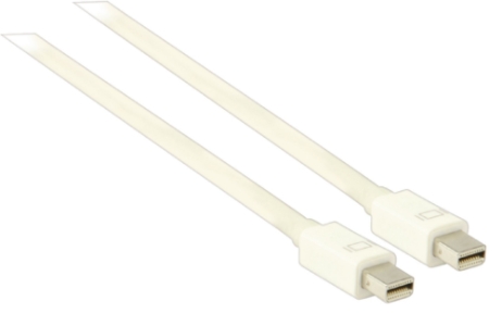 Nedis VLMP37500W3.00  Mini Displayport-Kabel  Mini Displayport Stecker 3.00m Weiß