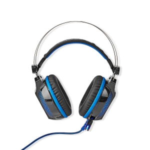 Nedis GHST500BK Gaming Headset Über Ohr Surround | USB Type-A | Biegbar & einziehbare Mikrofon