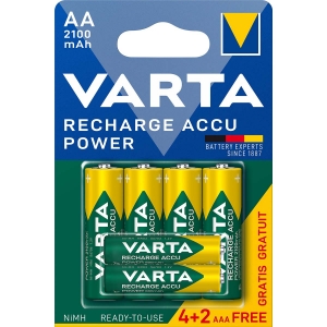 Varta VARTA-567R2USO Wiederaufladbarer Ni-MH-Akku AA 1.2 V DC | 2100 mAh | 6-Blister