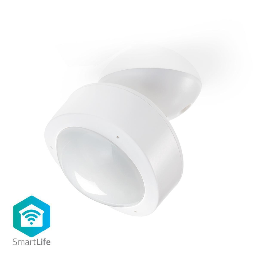 Nedis WIFISM10CWT SmartLife-Bewegungssensor Wi-Fi | Batteriebetrieben / Netzstromversorgung 
