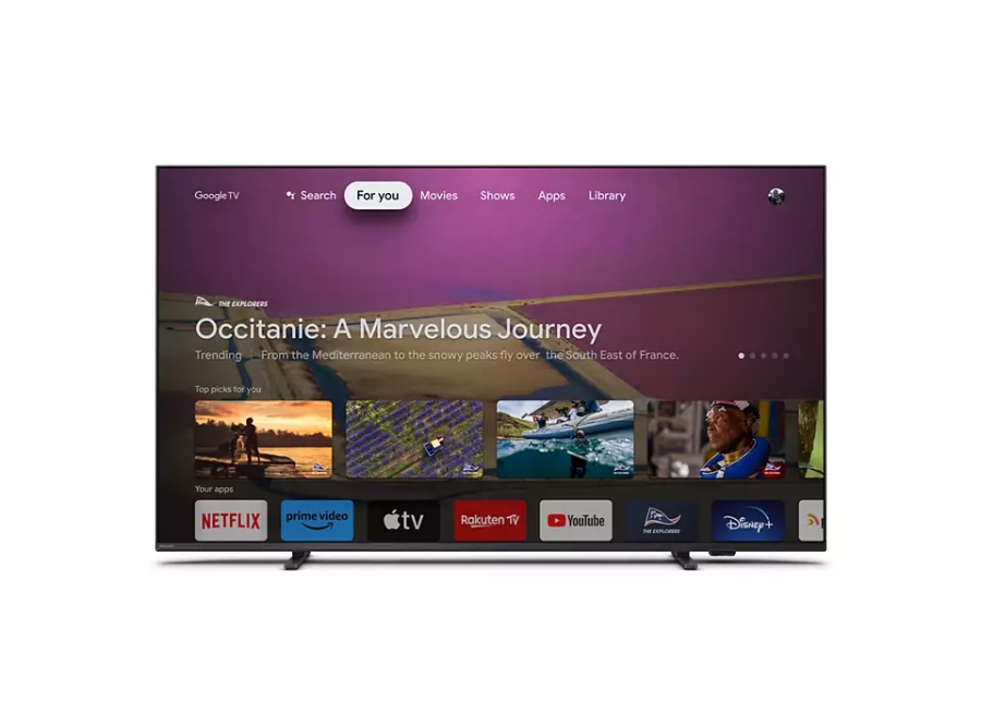 Philips 65PUS8518/12 LED-Fernseher 164 cm (65 Zoll) Ambilight