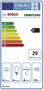 Bosch DWB97CM50 Kamin-Dunstabzugshaube  