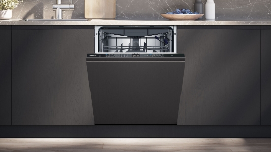 Siemens SN65ZX12CE Geschirrspüler Einbau vollintegriert 60 cm mit Besteckschublade,HomeConnect,TimeLight