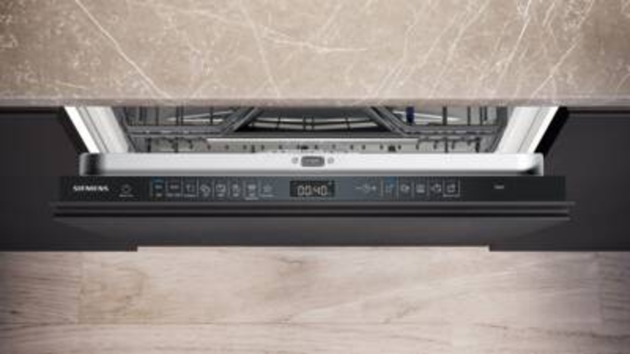 Siemens SN65ZX12CE Geschirrspüler Einbau vollintegriert 60 cm mit Besteckschublade,HomeConnect,TimeLight