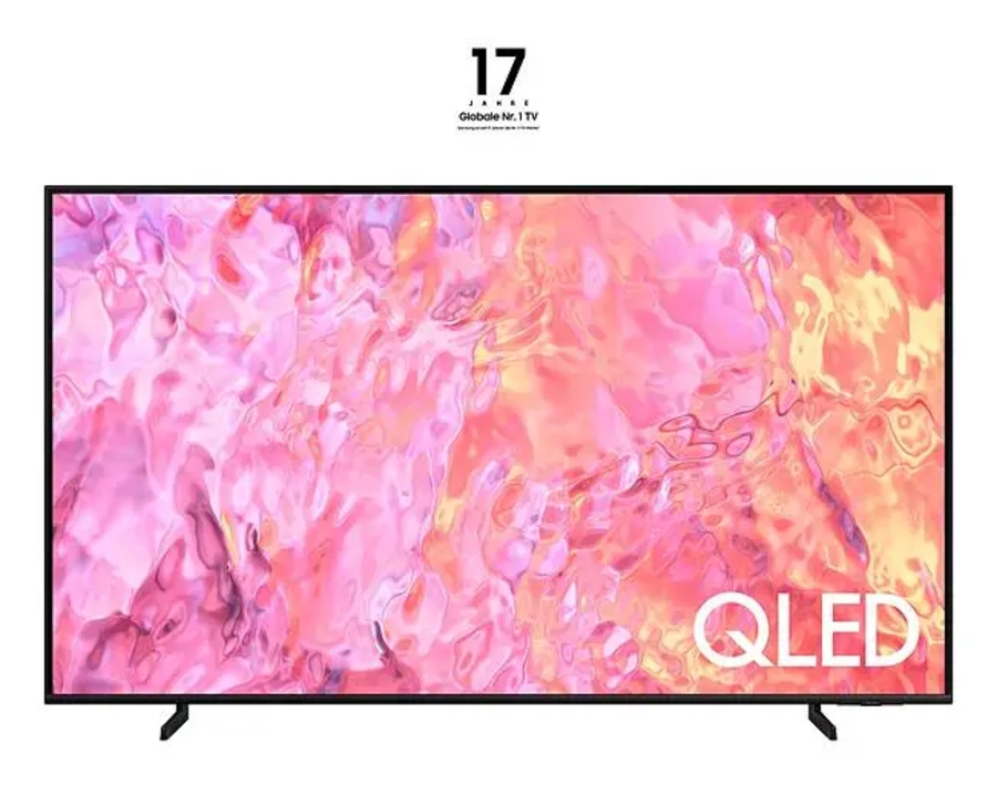 Samsung QE75Q60C (75 ) 4K Ultra HD Smart-TV WLAN Schwarz Fernseher