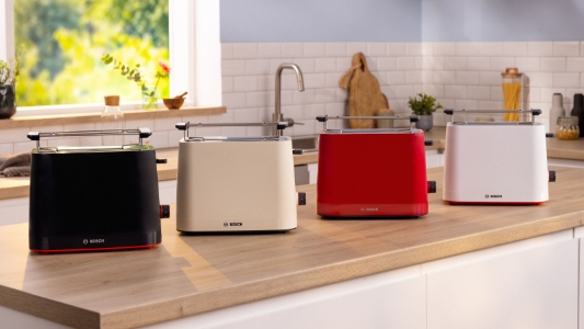Bosch TAT3M121 MyMoment,  Kompakt Toaster, Weiß 