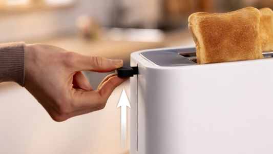 Bosch TAT3M121 MyMoment,  Kompakt Toaster, Weiß 