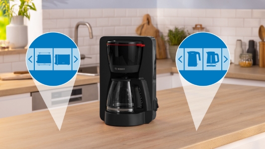 Bosch TKA2M113  MyMoment  Filterkaffeemaschine Schwarz 