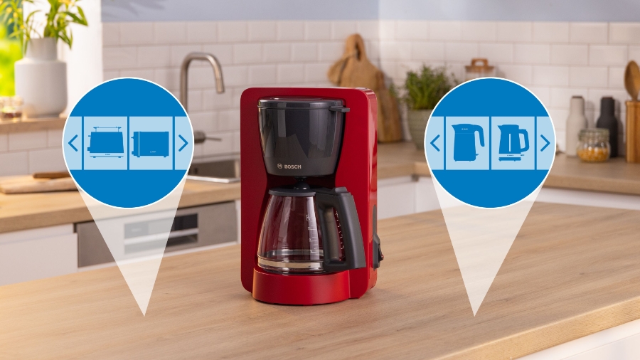 Bosch TKA2M114 MyMoment Filterkaffeemaschine Rot 