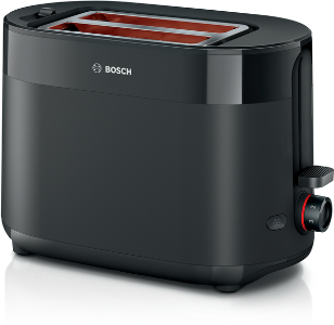 Bosch TAT2M123 MyMoment Kompakt Toaster Schwarz 