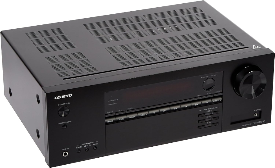 Onkyo TX-SR494DAB 7.2-Kanal AV-Receiver schwarz  DAB+,BT