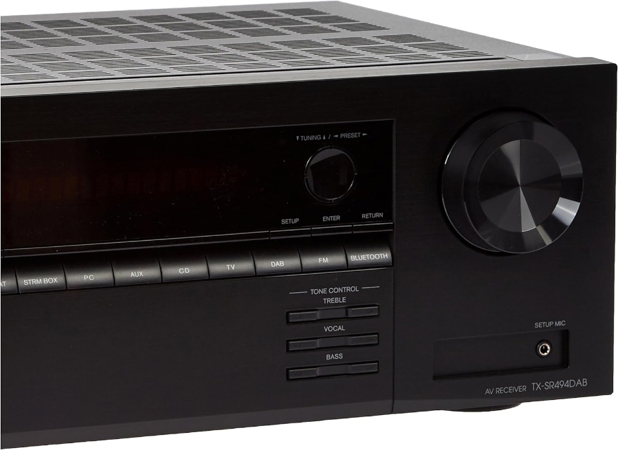 Onkyo TX-SR494DAB 7.2-Kanal AV-Receiver schwarz  DAB+,BT