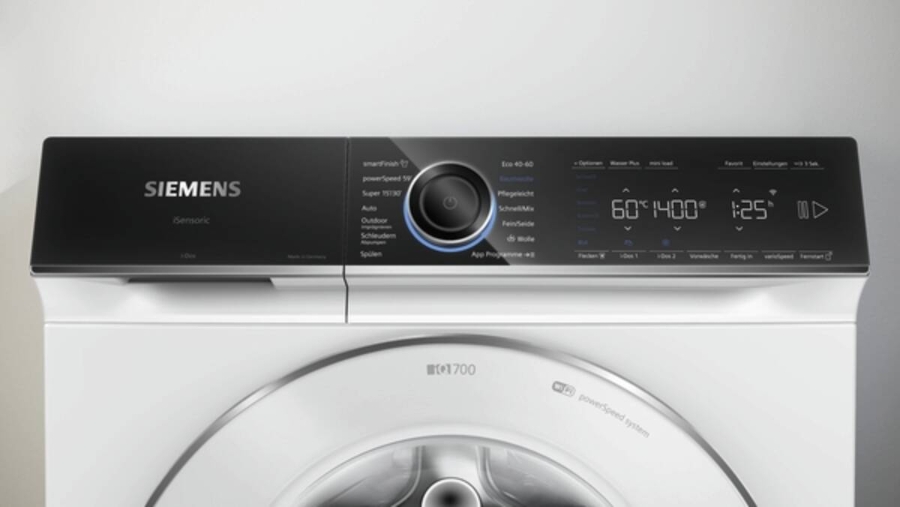 Siemens WG44B2A90 iQ700 Waschmaschine, Frontlader, 9 kg, 1400 U/min 