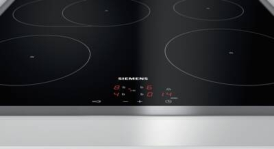 Siemens EI645CFB6E  Induktions-Kochfeld, 60 cm herdgebunden Einbaumaße: 560 mm x 490 mm Flachrahmen  