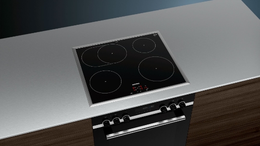Siemens EI645CFB6E  Induktions-Kochfeld, 60 cm herdgebunden Einbaumaße: 560 mm x 490 mm Flachrahmen  