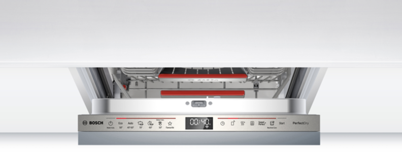 Bosch SPV6ZMX17E Serie 6 Geschirrspüler einbau vollintegriert 45 cm,mit Besteckschublade