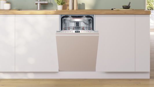 Bosch SPV6ZMX17E Serie 6 Geschirrspüler einbau vollintegriert 45 cm,mit Besteckschublade