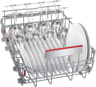 Bosch SPV6ZMX17E Serie 6 Geschirrspüler einbau vollintegriert 45 cm,mit Besteckschublade