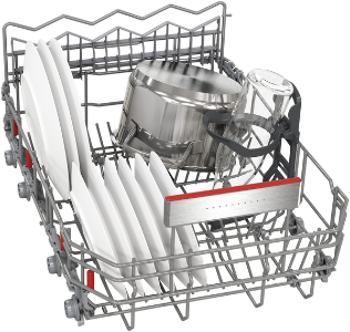 Bosch SPV6ZMX17E Serie 6 Geschirrspüler einbau vollintegriert 45 cm,mit Besteckschublade