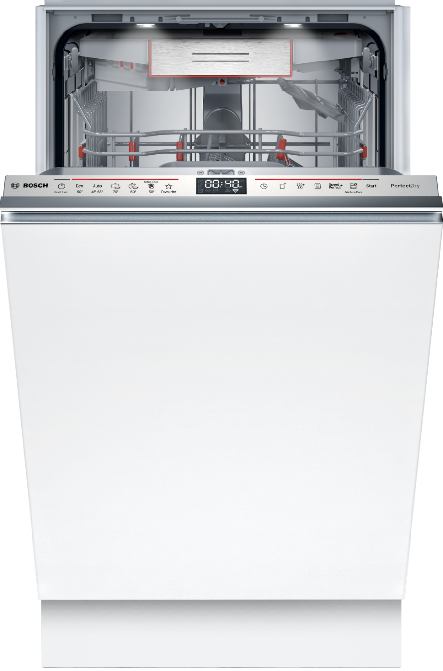 Bosch SPV6ZMX17E Serie 6 Geschirrspüler einbau vollintegriert 45 cm,mit Besteckschublade