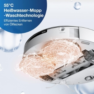 Ecovacs T20 Omni Saugroboter mit Wischfunktion Auto-Mopp-Hebefunktion  