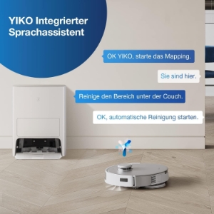 Ecovacs T20 Omni Saugroboter mit Wischfunktion Auto-Mopp-Hebefunktion  