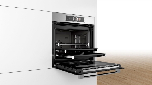 Bosch HSG656XS1 Einbau Dampfbackofen 60 x 60 cm Edelstahl 