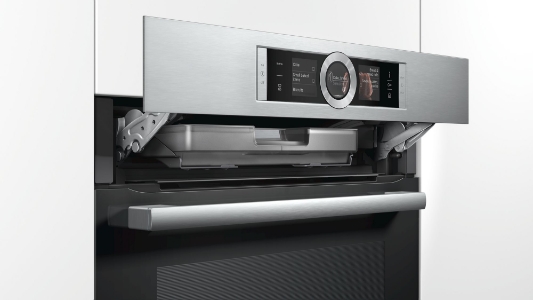 Bosch HSG656XS1 Einbau Dampfbackofen 60 x 60 cm Edelstahl 