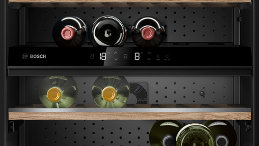Bosch KWK16ABGB Serie 6  Weinkühlschrank mit Glastür 