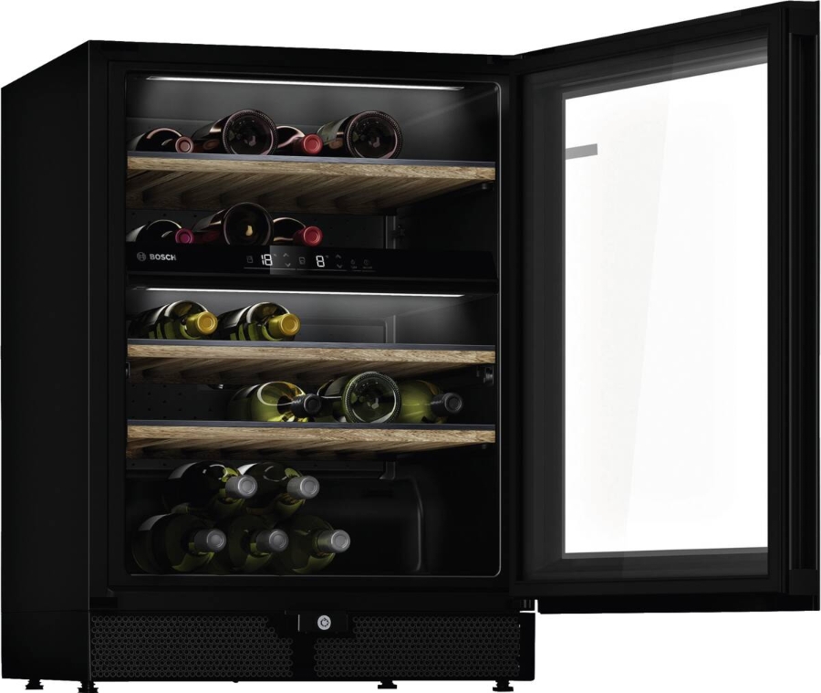 Bosch KWK16ABGB Serie 6  Weinkühlschrank mit Glastür 