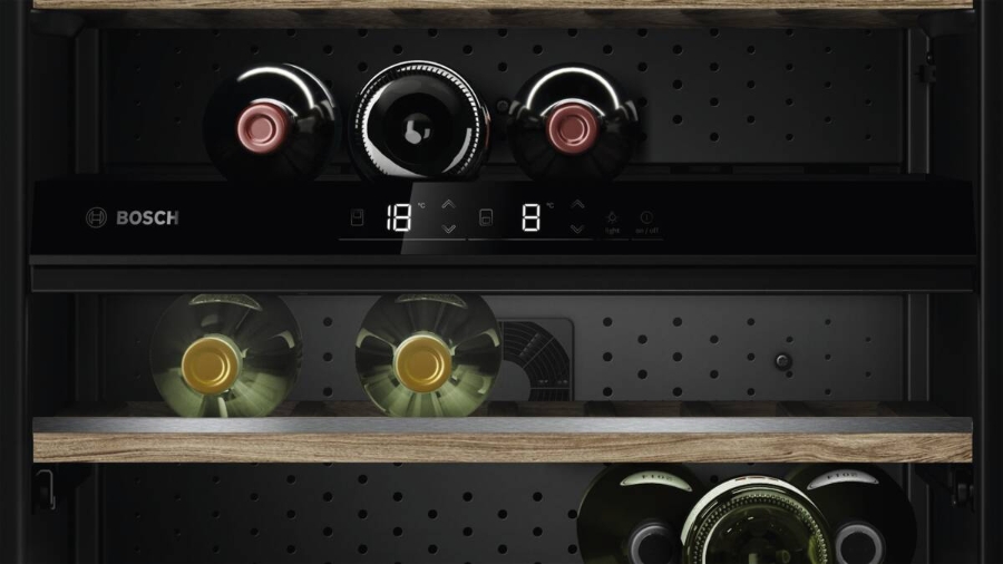 Bosch KWK16ABGB Serie 6  Weinkühlschrank mit Glastür 