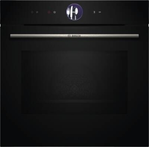 Bosch HMG776NB1 Serie 8  Einbau-Backofen mit Mikrowellenfunktion Schwarz,Air Fry,Crisp Funktion