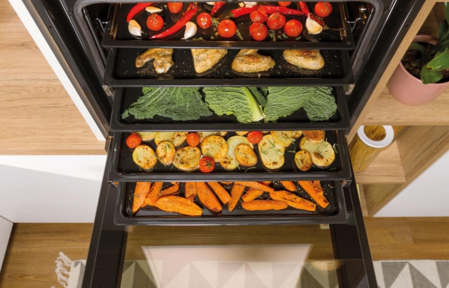 Gorenje BO6717E03BG Einbaubackofen 60cm schwarz AirFry