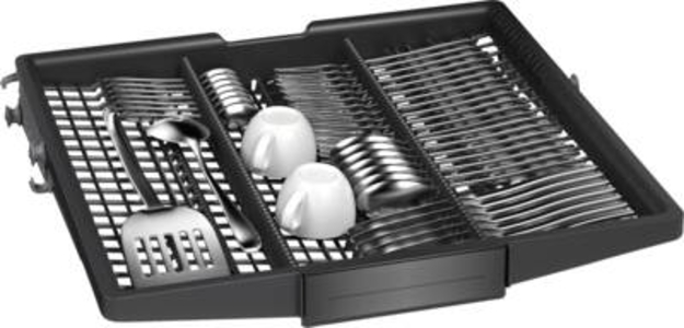 Siemens SX95EX07CE Q500 Geschirrspüler 60 cm, XXL mit Besteckschublade, mit varioScharnier(IKEA Küche)