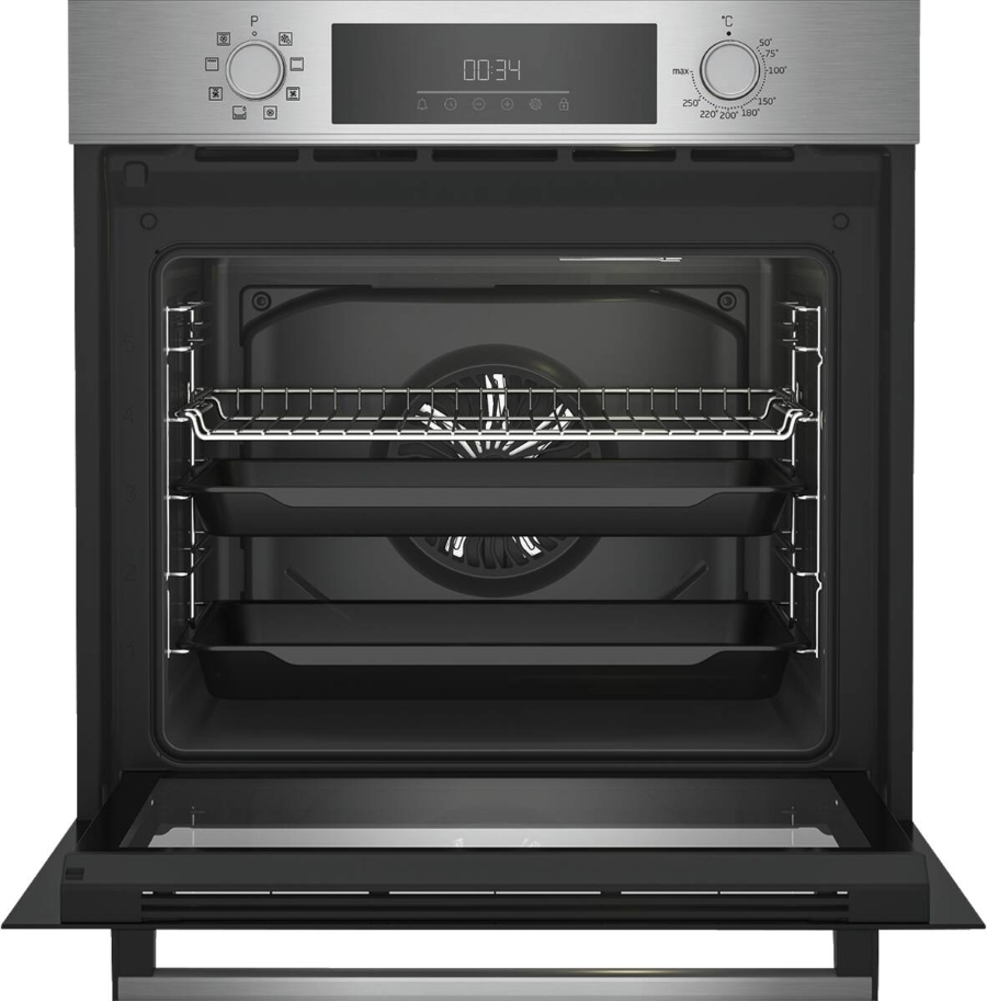 Beko BBSM12320X Backofenset Edelstahl (BBIM12300X + EB 9741 XH)