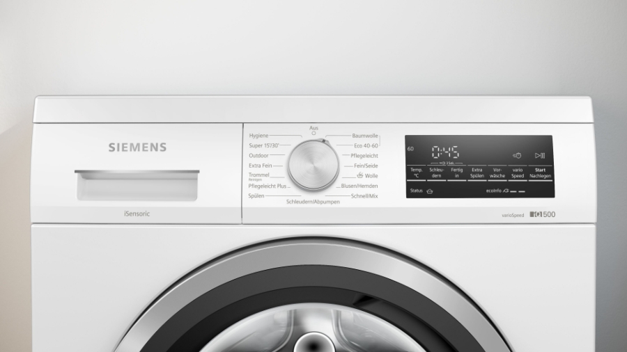 Siemens WU14UT28 iQ500, Waschmaschine, unterbaufähig - Frontlader, 8 kg, 1400 U/min.