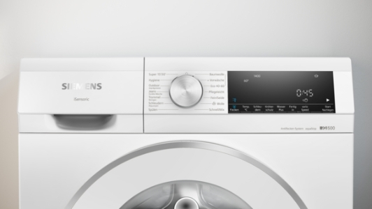 Siemens Extraklasse WG44G1090 iQ500, Waschmaschine, Frontlader, 9 kg, 1400 U/min 