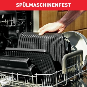 Tefal GC7058 Optigrill Tefal Kontaktgrill Schwarz 